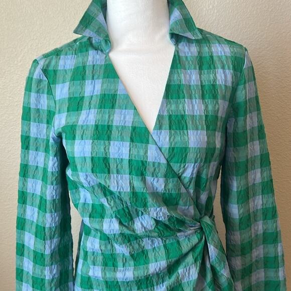 UNTUCKIT Tessa Wrap Around Shirt Dress - Picture 6 of 10